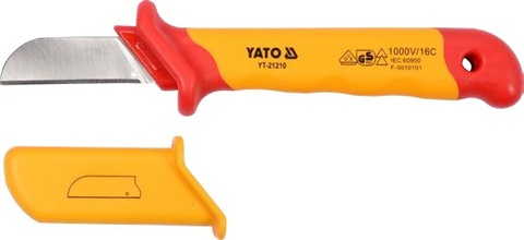 Insulated cable knife