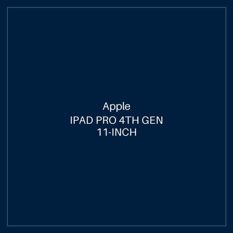 IPAD PRO 4TH GEN 11-INCH WI-FI + CELLULAR 128GB - SILVER