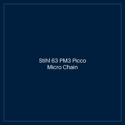 Stihl 63 PM3 Picco Micro Chain reel