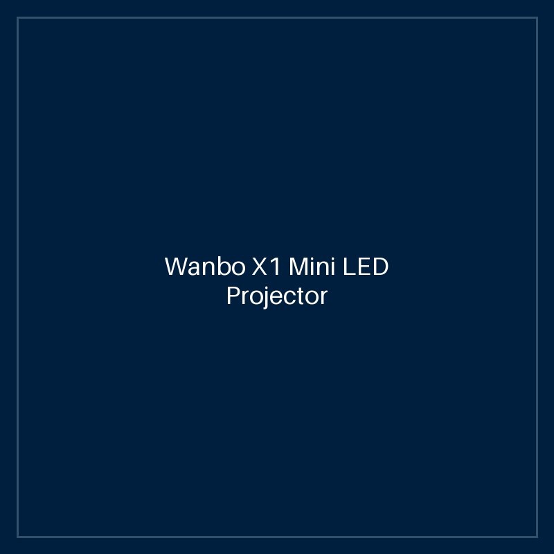 Wanbo X1 Mini LED Projector