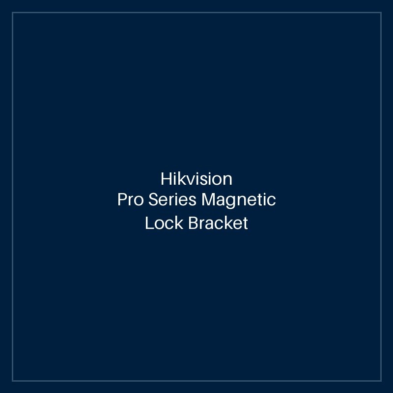 Hikvision Pro Series Magnetic Lock Bracket