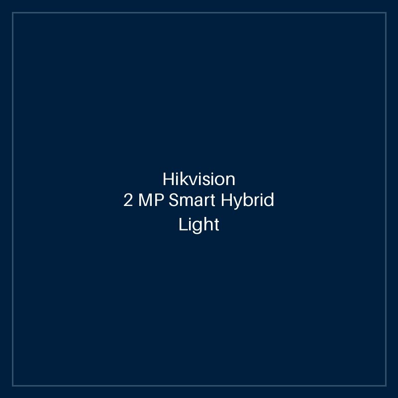 Hikvision - 2 MP Smart Hybrid Light 4G Fixed Bullet Network Camera