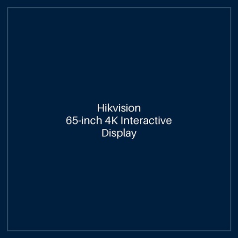 Hikvision - 65-inch 4K Interactive Display