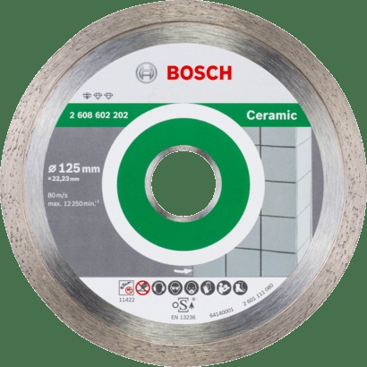 Bosch Diamond Discs: Professional for Ceramic 115 mm x 22,23 mm x 1,6 mm