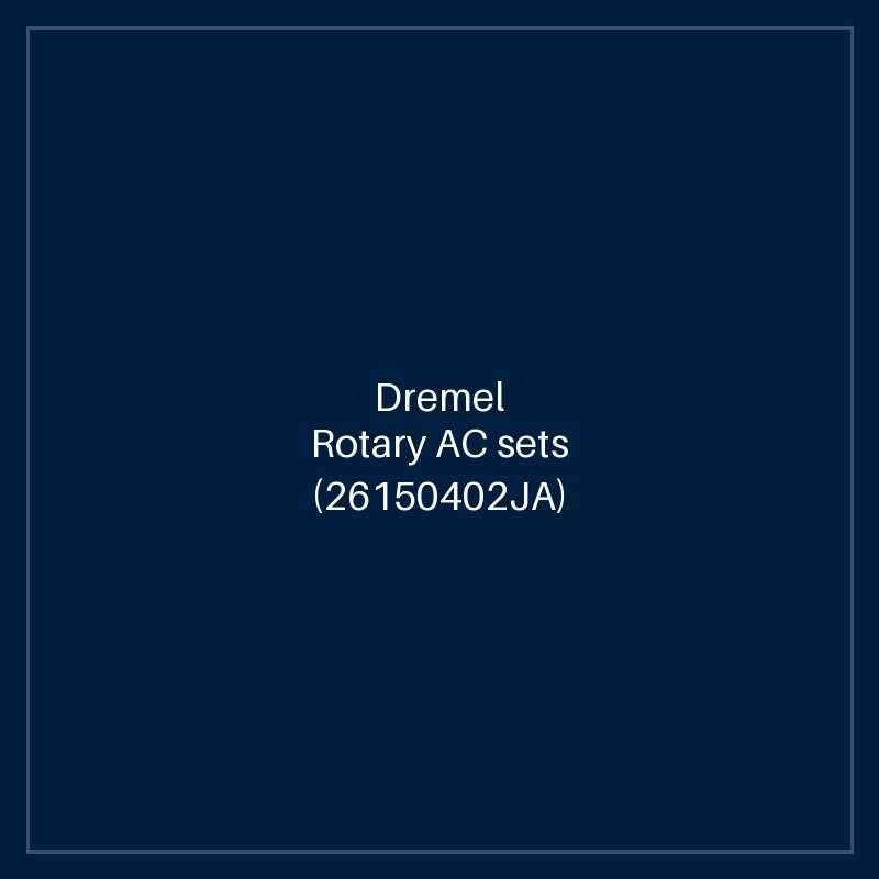 Dremel Rotary AC sets (26150402JA)