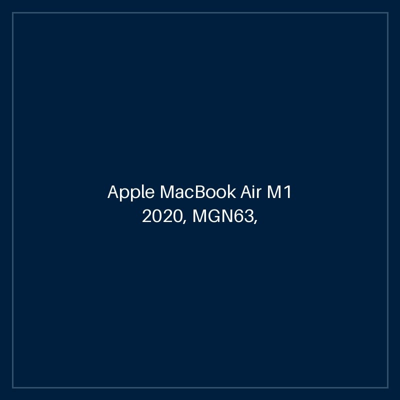 Apple MacBook Air M1 2020, MGN63, 8GB/256GB