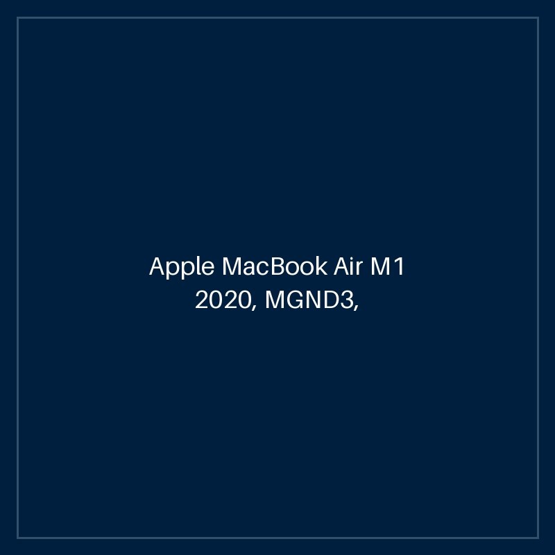 Apple MacBook Air M1 2020, MGND3, 8GB/256GB
