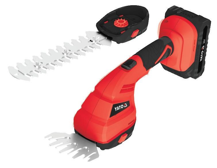 Cordless grass and shrub shears 18
