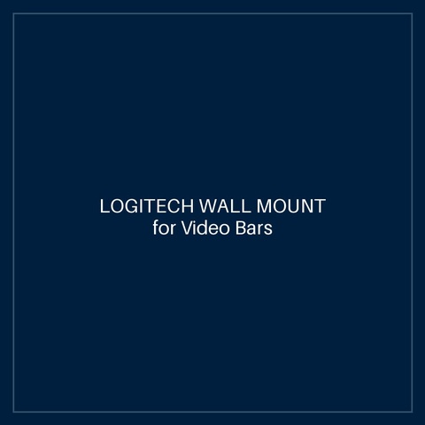 LOGITECH WALL MOUNT for Video Bars - WW