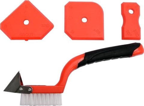 Caulking tool set