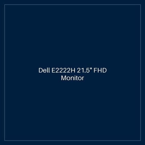 Dell E2222H 21.5" FHD Monitor