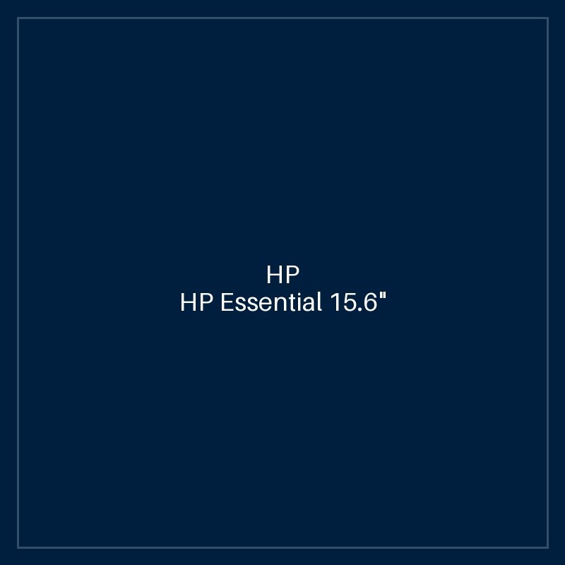 HP Essential 15.6" Laptop Backpack