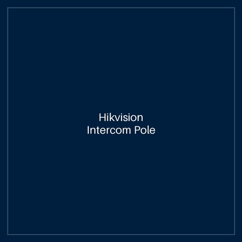 Hikvision Intercom Pole