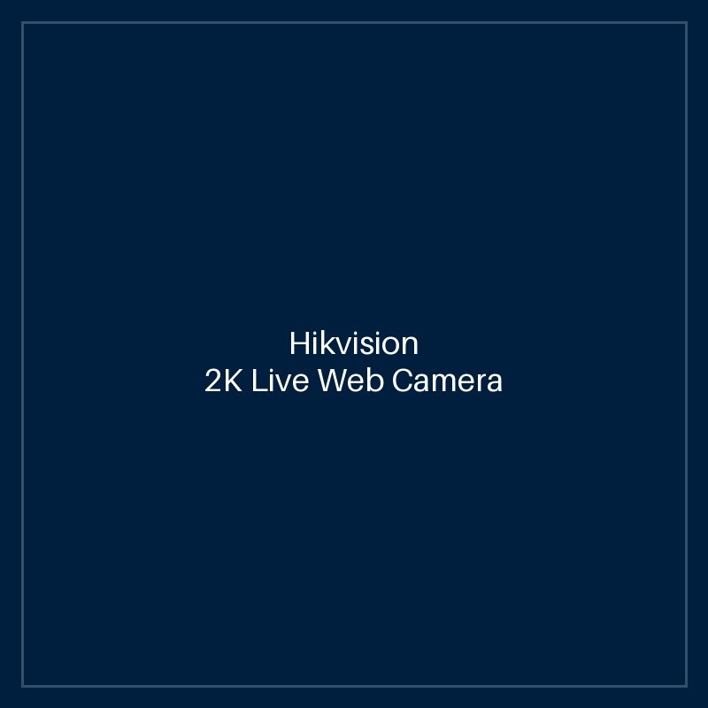 Hikvision- 2K Live Web Camera