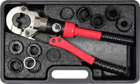 Crimping pliers for PEX-AL-PEX pipes