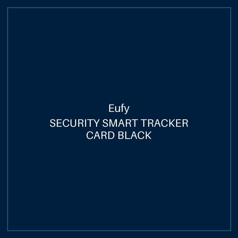 EUFY SECURITY SMART TRACKER CARD BLACK