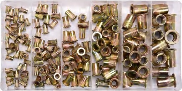 Threaded rivet nuts