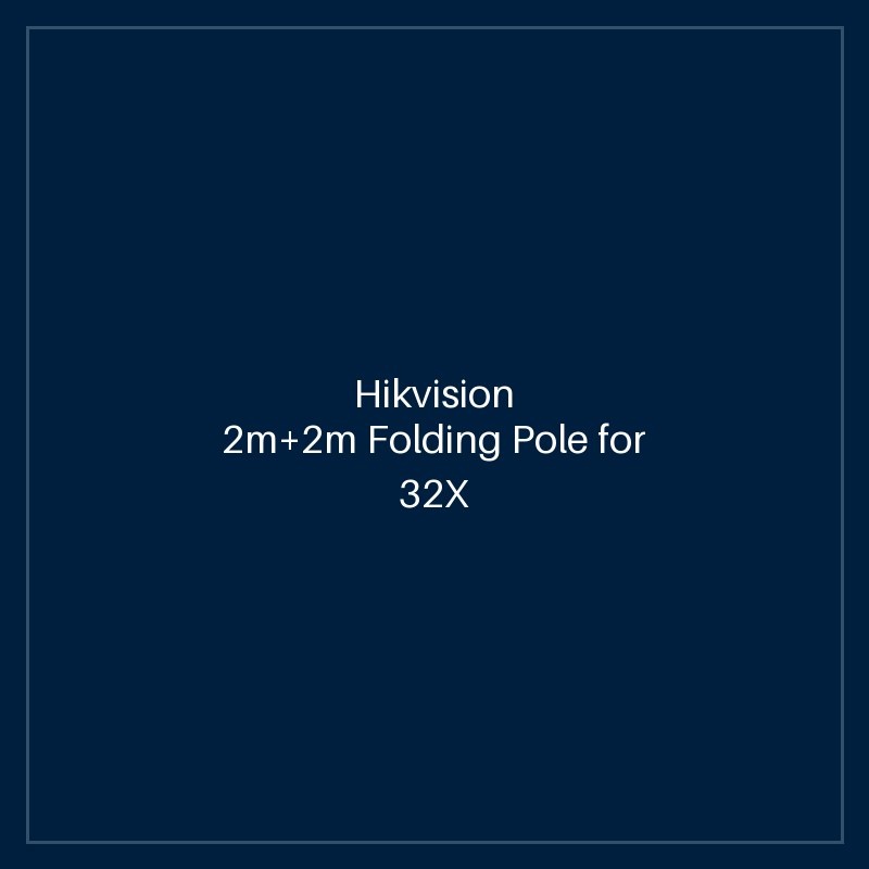 Hikvision 2m+2m Folding Pole for 32X Series Barrier Gate