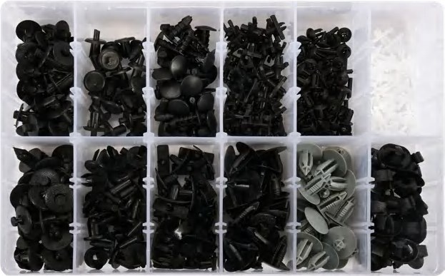 Trim clips assortment