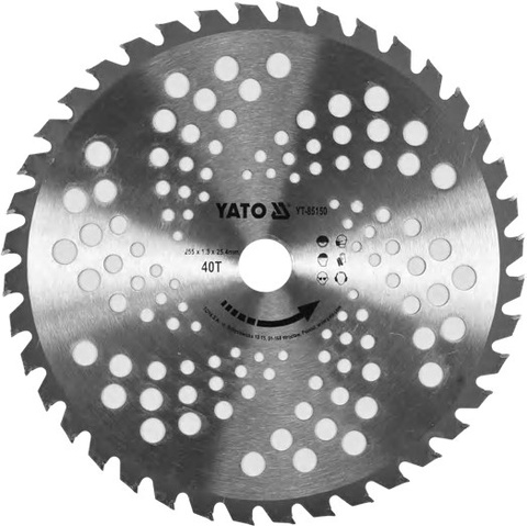 TCT blade for brushcutters