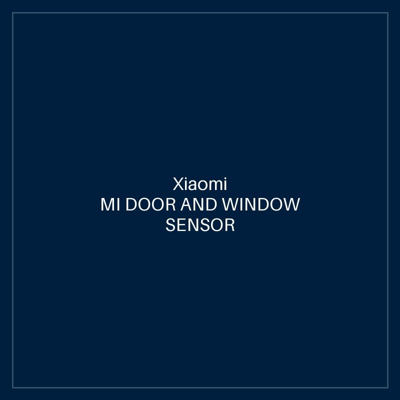 MI DOOR AND WINDOW SENSOR 2