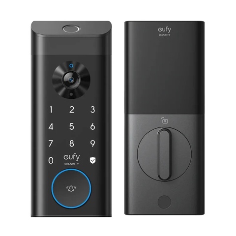 EUFY SECURITY E330 VIDEO LOCK LIGHT GRAY