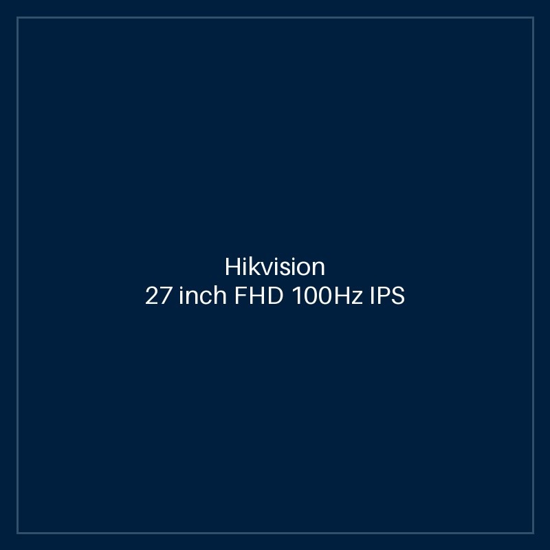 Hikvision - 27 inch FHD 100Hz IPS Monitor