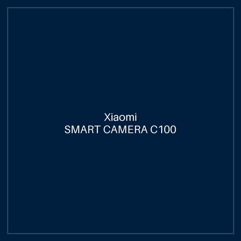 XIAOMI SMART CAMERA C100