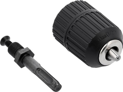 Self-locking drill chuck