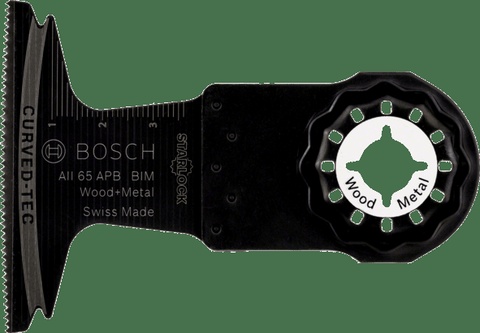 Bosch Multicutter accessory: BIM plunge cut saw blade AII 65 APB Wood and Metal 40 x 65 mm