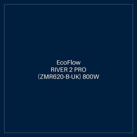 ECOFLOW RIVER 2 PRO (ZMR620-B-UK) 800W / 768Wh