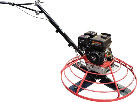 Walk-behind power trowel