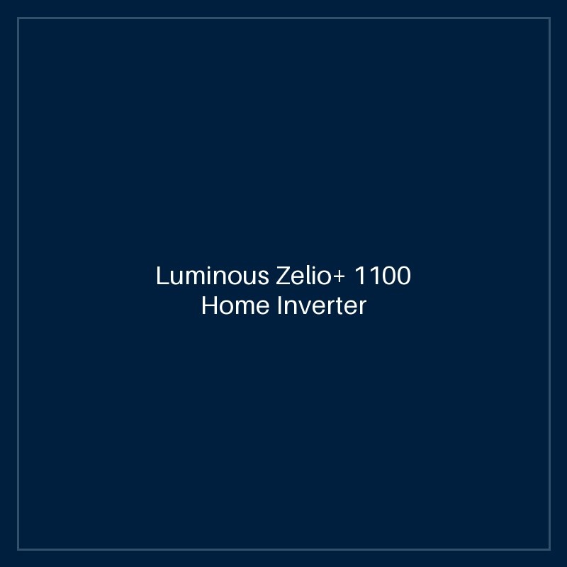 Luminous Zelio+ 1100 Home Inverter