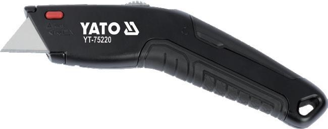 Utility knife with trapezoid blade