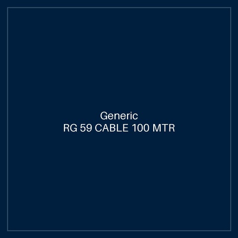 RG 59 CABLE 100 MTR