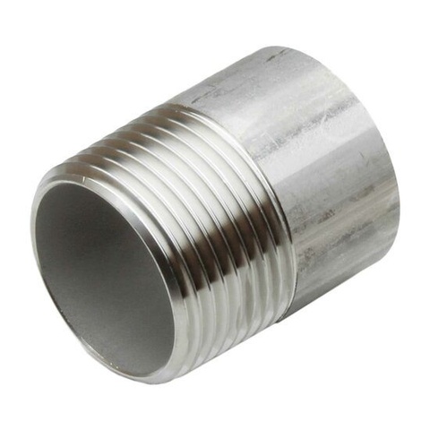 Male Weld Nipple From Tubing Stainless Steel