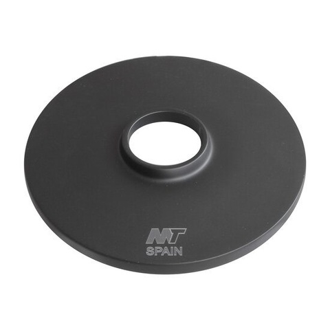 Metal black plate for long neck valves Ø95mm