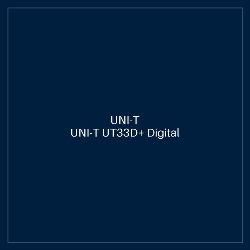 UNI-T UT33D+ Digital Multimeter