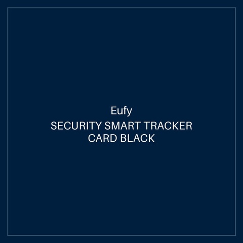 EUFY SECURITY SMART TRACKER CARD BLACK