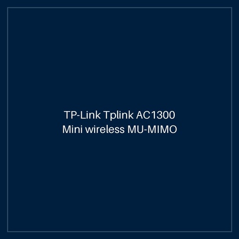 TP-Link Tplink AC1300 Mini wireless MU-MIMO USB adapter