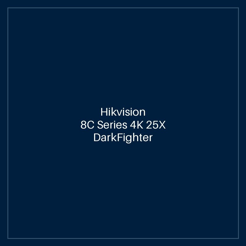 Hikvision 8C Series 4K 25X DarkFighter IR Network Speed Dome