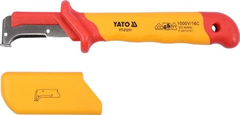 Insulated cable knife
