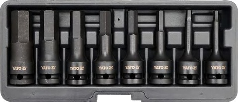 Impact bit socket set