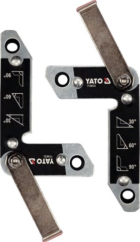 Magnetic welding holder set