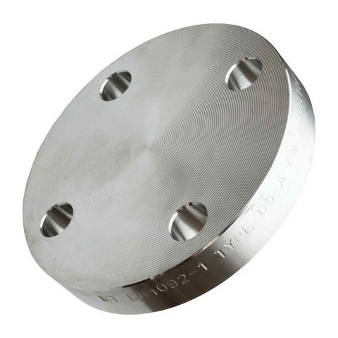 Blind Forged Flange UNE-EN-1092-1. Stainless Steel A316L