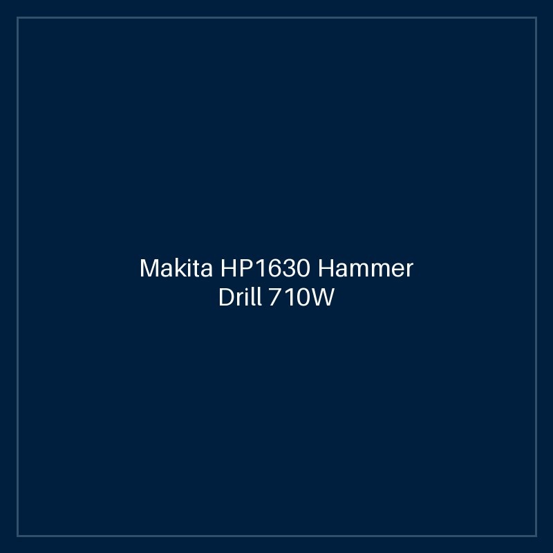 Makita HP1630 Hammer Drill 710W