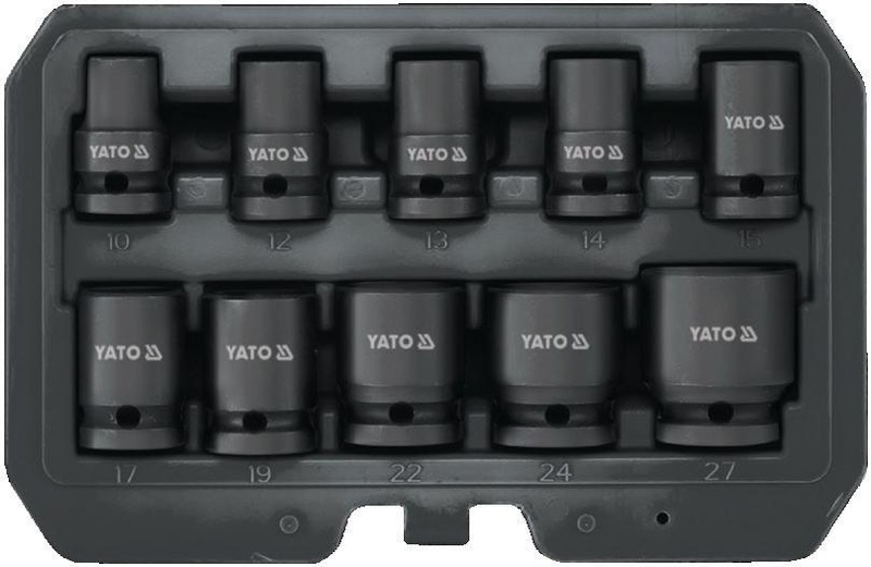 Impact socket set