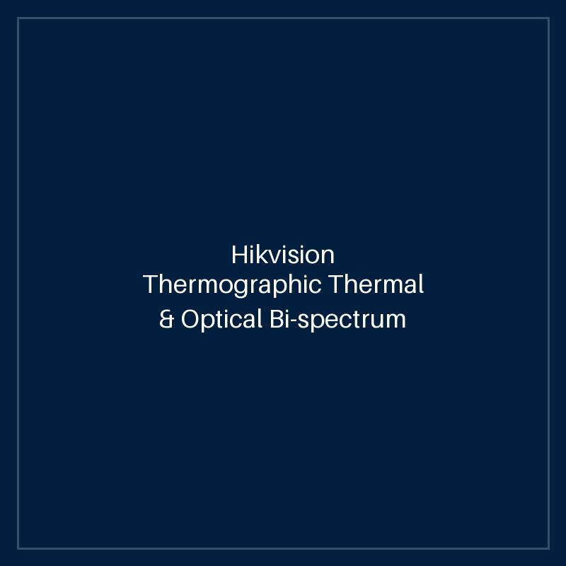 Hikvision Thermographic Thermal & Optical Bi-spectrum Network Speed Dome