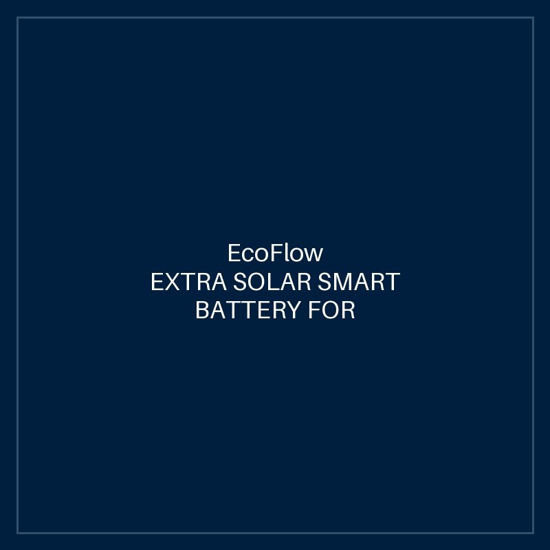 ECOFLOW EXTRA SOLAR SMART BATTERY FOR DELTA 2 MAX 2048Wh (EFDELTA2MaxEB)