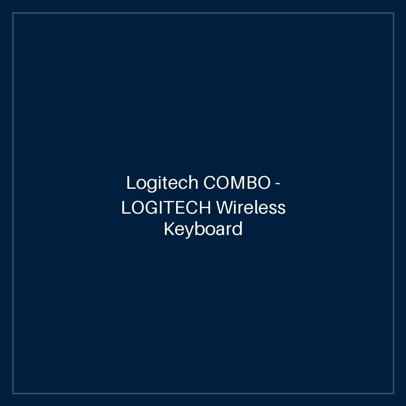 Logitech COMBO - LOGITECH Wireless Keyboard & Mouse Combo MK270